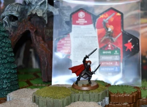 Heroscape : Iskra Esenwein Utgar (1 Figure & 1 Battle Card) Vg - Picture 1 of 1