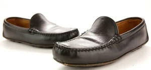 Allen Edmonds Castine Mens Black Driving Moccasin Shoes Size 8D GUC - Picture 1 of 12