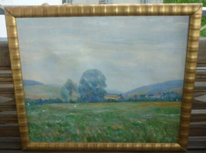 Heinrich Falk 1925 Schwälmer Willingshäuser Malerkolonie ÖLGEMÄLDE B 67 x H 58cm - Bild 1 von 10