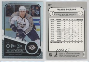 2011-12 O-Pee-Chee Rainbow Foil Francis Bouillon #267