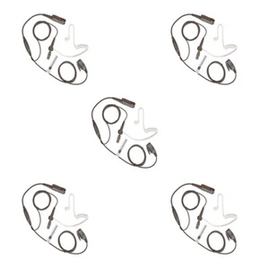 5 X Motorola DP2400 DP2600 DP3441 Multipin Earpiece with Mic Covert Acoustic  - Picture 1 of 6