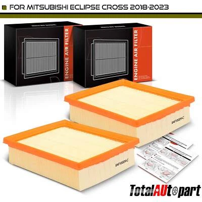Filtro de aire del motor 2 piezas para Mitsubishi Eclipse Cross 2018-2023 L4 1,5 L frontal Foto 1 de 4