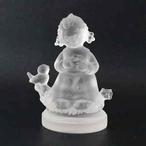 Goebel M J Hummel The Botanist Frosted Crystal 3-1/4" Figurine 1992 - Picture 1 of 10
