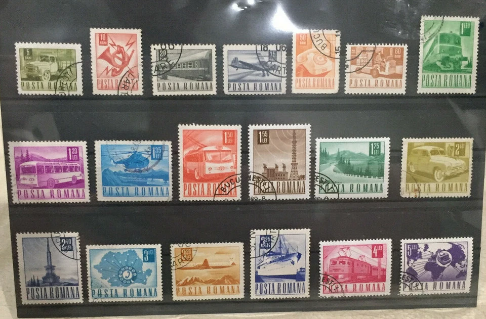 1967 ROMANIA Transport and Communication - CTO NH full set - Image 1 of 4