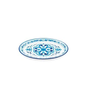 GUZZINI GUZZINI Vassoio Ovale Piccolo Decoro Blues Melamina Table Decor - Imagen 1 de 2