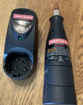 EUC UCraftsman 4.8V Cordless Handheld Two Speed Rotary Tool  572.610780 Bundle - Image 1 of 4