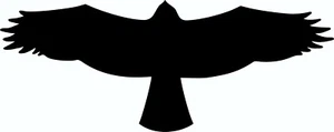 Aufkleber Vögel schwarz 2 Stück je 115 x 290 mm Sticker Tattoo Auto - Bild 1 von 1