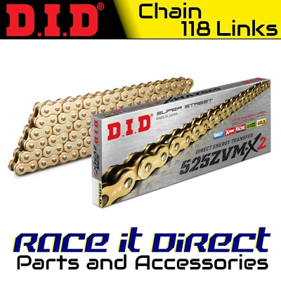 DID Chain for Triumph 1200 Speed Triple RS 2021-2023 Gold ZVM-X2 - Image 1 of 4