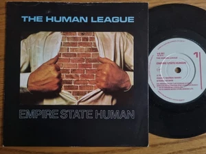 The Human League – Empire State Human 1979 7” Virgin Records Electronic Synth - Picture 1 of 6