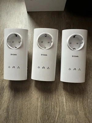 D-Link DHP-P306AV 200Mbit Powerline AV Adapter, 3er-Pack - Bild 1 von 3