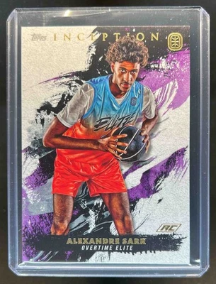2021-22 Topps Inception OTE Alexandre Sarr RC Rookie #31 - Image 1 of 2