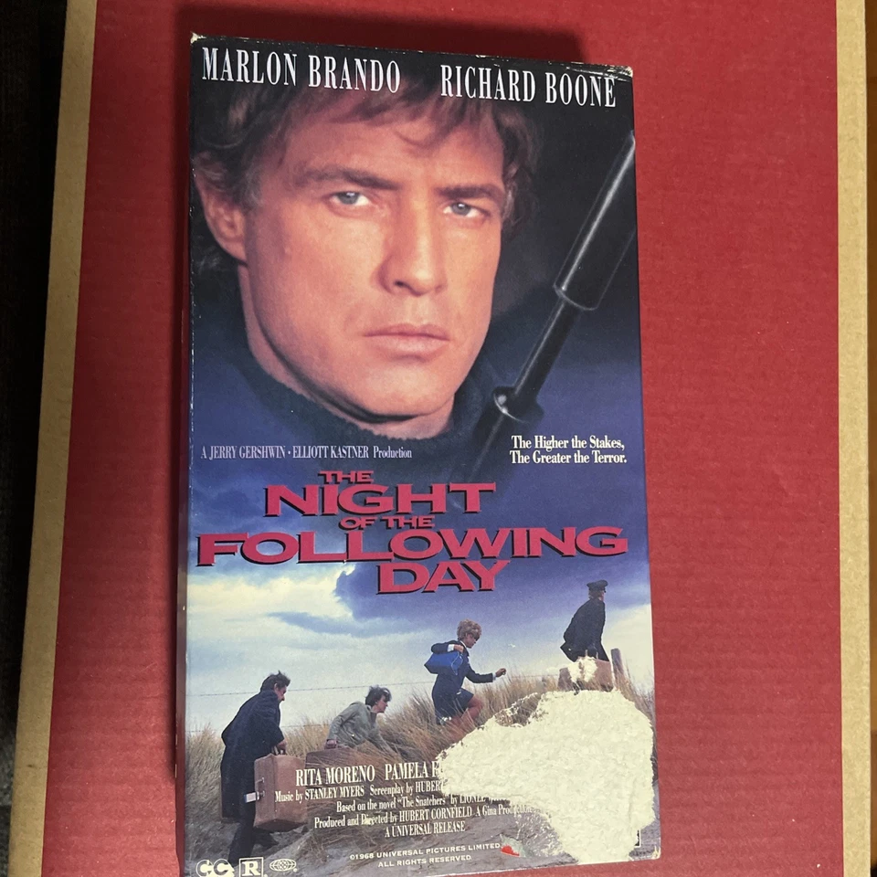 The Night of The Following Day VHS Rare Good Condition Tested Works - Image 1 of 4