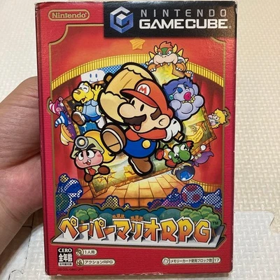 Paper Mario The Thousand-Year Door GameCube Japan NTSC-J Complete CIB Tested - Image 1 of 2
