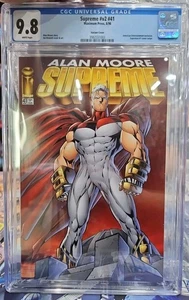Alan Moore Image 41 D Variant Supreme 1996 Comic CGC 9.8 - Bild 1 von 4