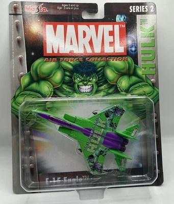 F-15 EAGLE MARVEL AIR FORCE COLLECTION SERIES 2 DIE-CAST METAL BY MAISTO - Image 1 of 4