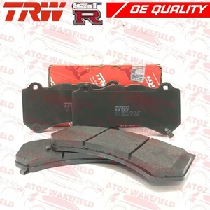 FOR NISSAN R35 GTR GT-R FRONT GENUINE TRW PREMIUM QUALITY BRAKE PADS SET NEW - Picture 1 of 1