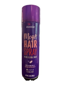 1X Aussie Mega Hair Spray 14 Ounce 24 Hour Flexible Hold NEW Ships Out Fast - Picture 1 of 3