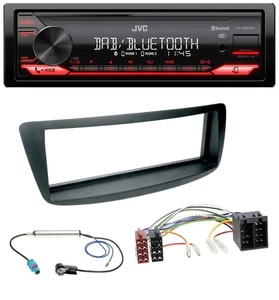 JVC Bluetooth USB DAB MP3 Autoradio für Citroen C1 Peugeot 107 Fakra Phantomeins - Bild 1 von 8