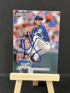 Tarjeta de béisbol autografiada firmada por Mark Gubicza 1995 Donruss 80 KC Royals - Imagen 1 de 1