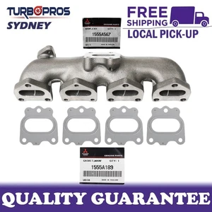 Genuine Exhaust Manifold & Gasket For Mitsubishi Pajero 4M41 3.2L - Picture 1 of 12