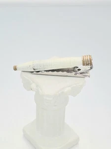 Vtg ANSON DRAPER Signed Grease Pencil Tie Bar Clip Clasp Tie Tack Pin FREE $HIP! - Picture 1 of 6