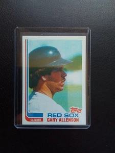 1982 Topps True Pure Blackless Gary Allenson #686 Red Sox - Bild 1 von 2