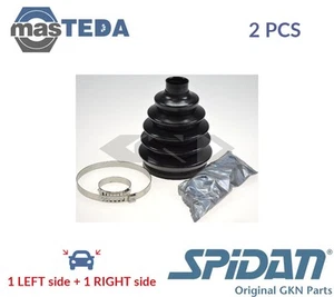 23167 CV JOINT BOOT KIT PAIR SPIDAN 2PCS FOR TOYOTA AVENSIS 2L 110KW,85KW - Picture 1 of 5