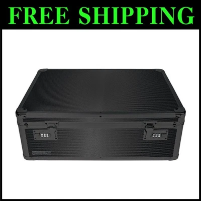 Heavy Duty Lock Box with Combination Lock - Ideal Dorm Room Safe for Laptops - Image 1 of 4