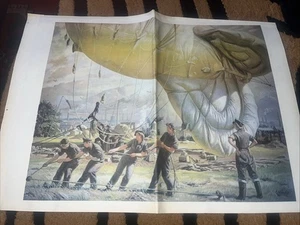 Vintage WAR PROPAGANDA POSTER-41x58cm - Picture 1 of 3