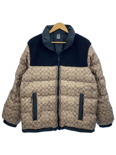 Piumino COACH firmato M poliestere beige modello totale