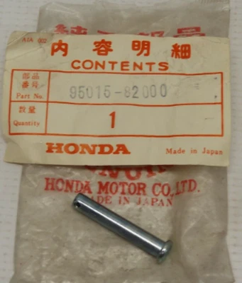 NOS Honda Step Pin B GL500 XL250 GL650 XL350 CL350 CB500 CB350 CB400 95015-82000 - Imagem 1 de 4