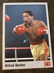 Boxing 1991 WILFRED BENITEZ #5 AW Sports Card HOF Vintage NM/MT SHARP ๐ช - Picture 1 of 2