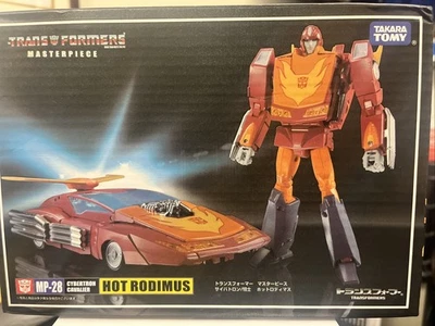 Figura de acción Takara Tomy Hot Rodimus MP-28 Transformers Materpiece PVC Japón Foto 1 de 4