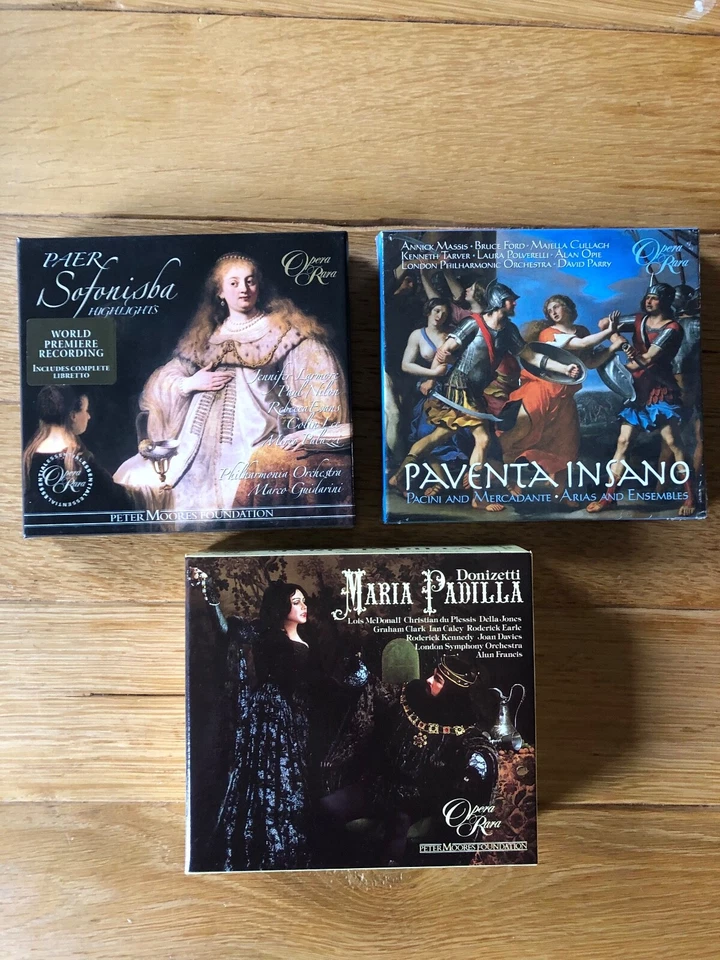 3 X OPERA RARA - PAER, PACINI, MERCADANTE, DONIZETTI, 4 CDs, NEUWERTIG/NEU - Bild 1 von 3