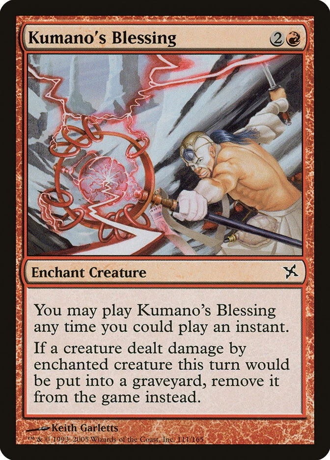 2005 Kumano's Blessing Betrayers of Kamigawa Magic the Gathering MTG Common NM - Image 1 of 1