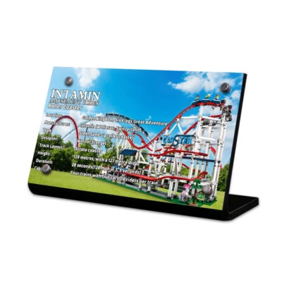 Placa de exhibición para montaña rusa LEGO 10261, MP078 Foto 1 de 3