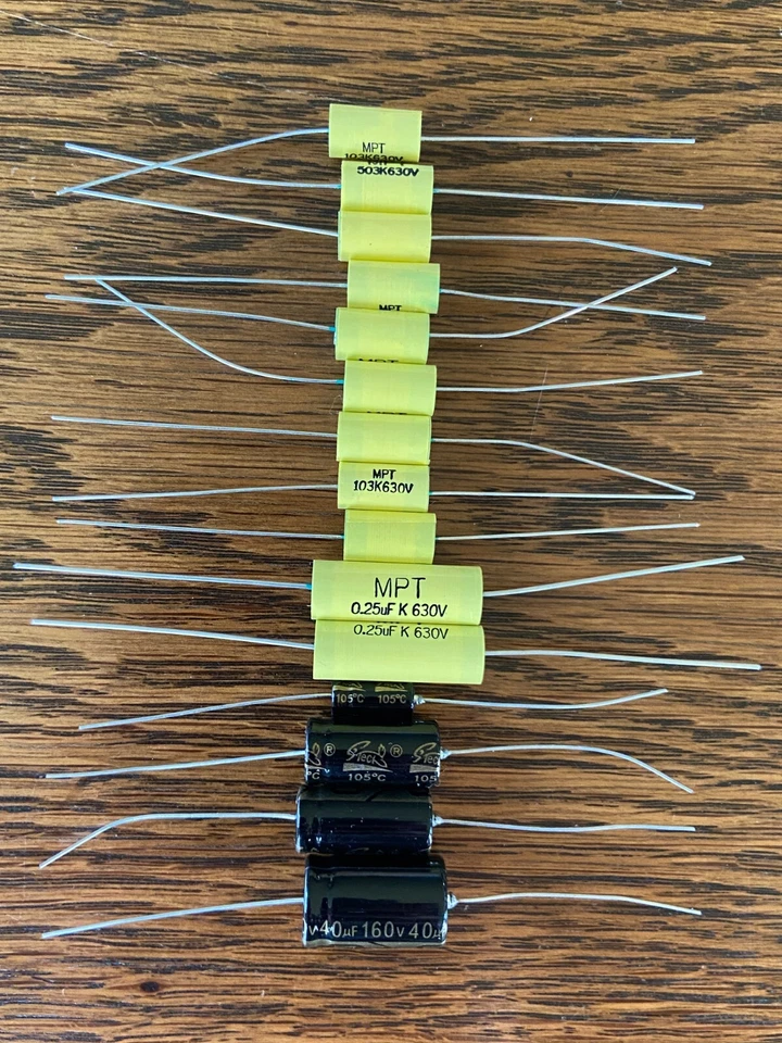 Rebuild Kit for Hallicrafters S-38 Radio Receiver Full Recap & Instructions - Image 1 of 1