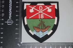 IRISH EIRE ARMY 18TH D COY INFANTY CLOTH FORMATION SIGN REPLICA - Picture 1 of 1