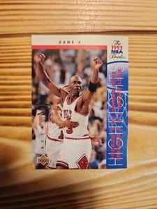 1998 Upper Deck Michael Jordan Collection MJ Retro 93-94 UD Chicago Bulls #53 - Afbeelding 1 van 2