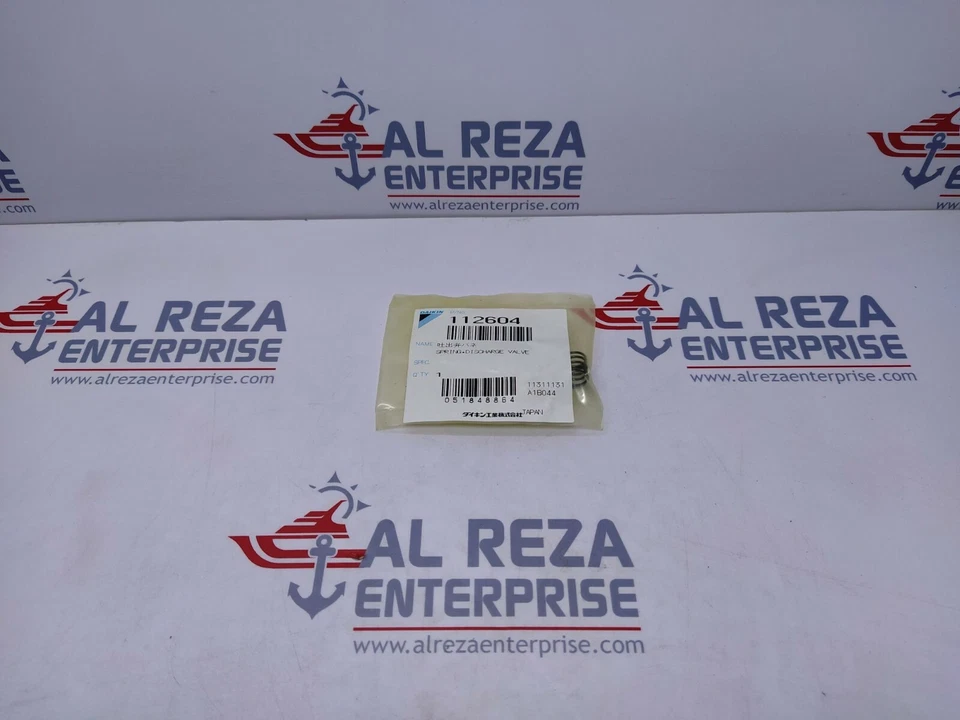 Daikin 112604 Spring Discharge Valve - Image 1 of 3