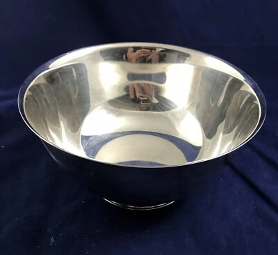 8” Oneida Silver Plate Sons Of Liberty Paul Revere  Bowl With Original Sticker - Image 1 of 4
