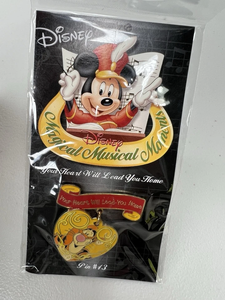 Magical Musical Moments Tigger Disney Pin Your Heart Will Lead You Home Dangle - Image 1 of 4