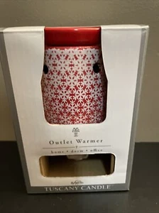 Tuscany Candle GLITTER SNOWFLAKE Outlet Wax Warmer ~ NEW in box - Picture 1 of 6