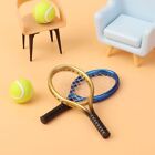House Tennis Sport Tennis Model Mini Tennis Racket&Ball Miniature Tennis Racket