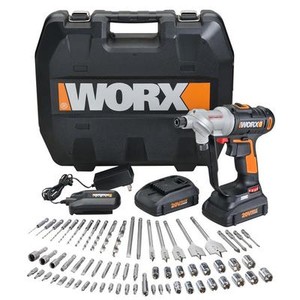 WORX WX176L.1 Switchdriver 67 PC 20V PowerShare Cordless Drill & Driver  CR