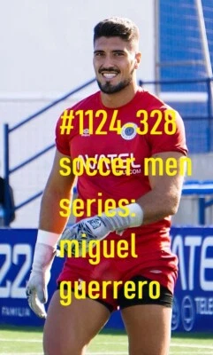 RETRATO MASCULINO #1124-328- Atletas- Futebol Masculino- Miguel Guerrero - Frete Grátis / EUA - Imagem 1 de 2