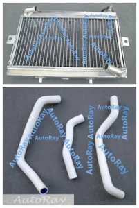 Aftermarket Alloy Radiator + Hoses for TRX250 TRX250R TRX 250R 1986 1987 86 87 - Picture 1 of 10