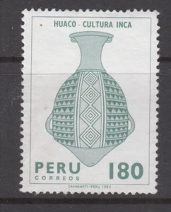 Peru - 180s Indian Ceramics Issue (MNG) 1982 (CV $12) - Picture 1 of 1