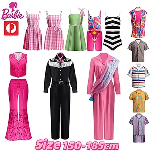 Barbie Costume Cosplay Fancy Dress Adult Suits Party Outfits Halloween Book Week - Picture 1 of 33