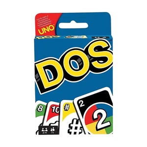 1 Pack Spiele Mattel UNO DOS Kartenspiel 2-4 Spieler ab 7+ - Bild 1 von 2